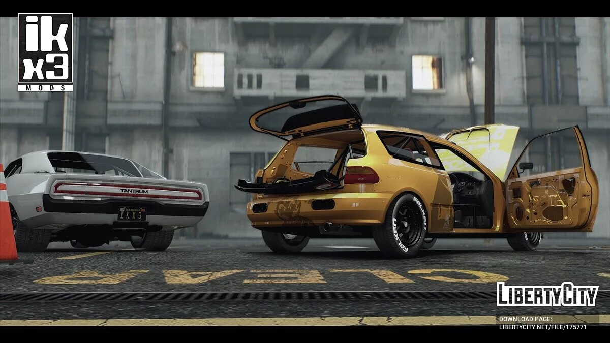 Honda Civic 1.5 VTEC 1994 / GTA 5