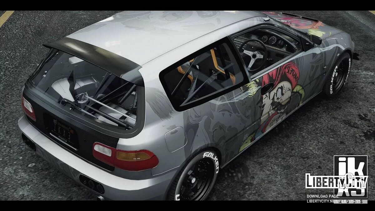 Honda Civic 1.5 VTEC 1994 / GTA 5