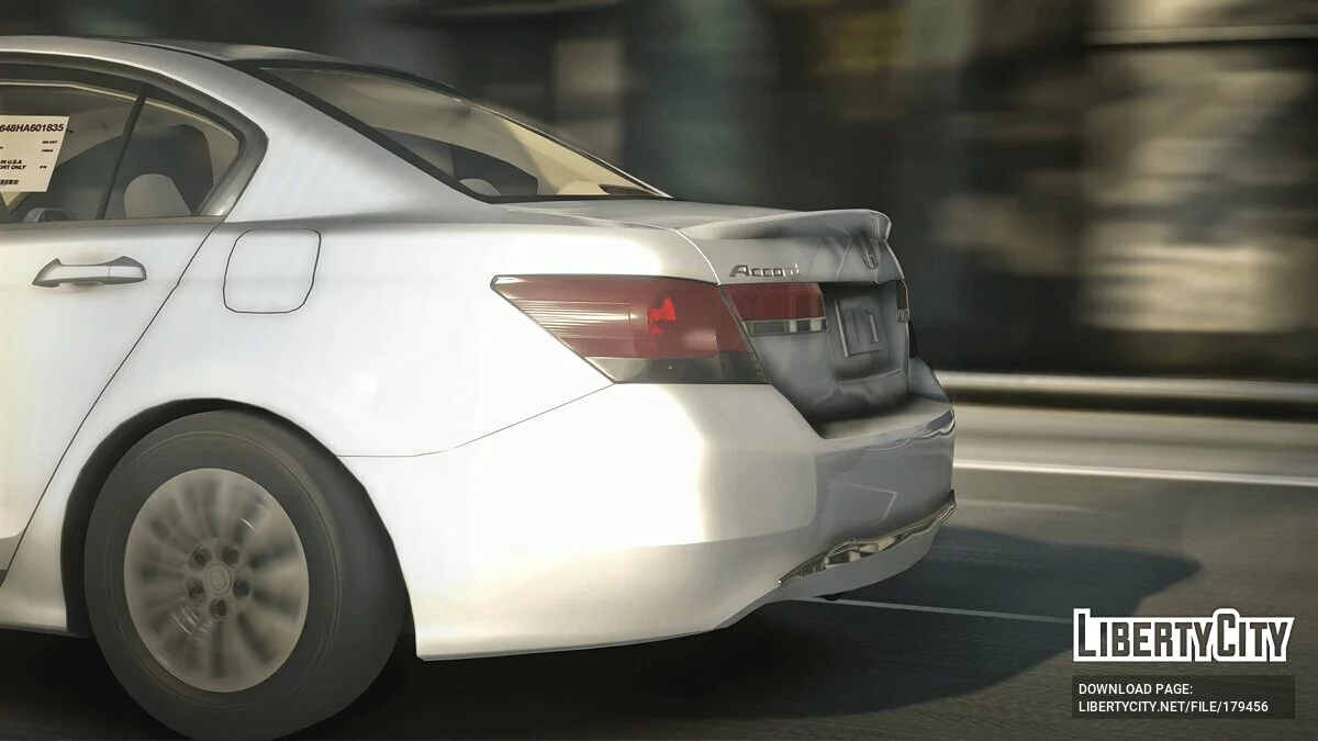 Honda Accord Standard 2008 / 2012 Limited / GTA 5