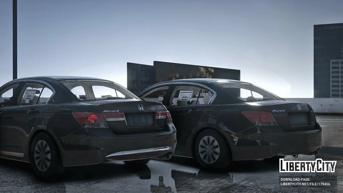 Honda Accord Standard 2008 / 2012 Limited / GTA 5