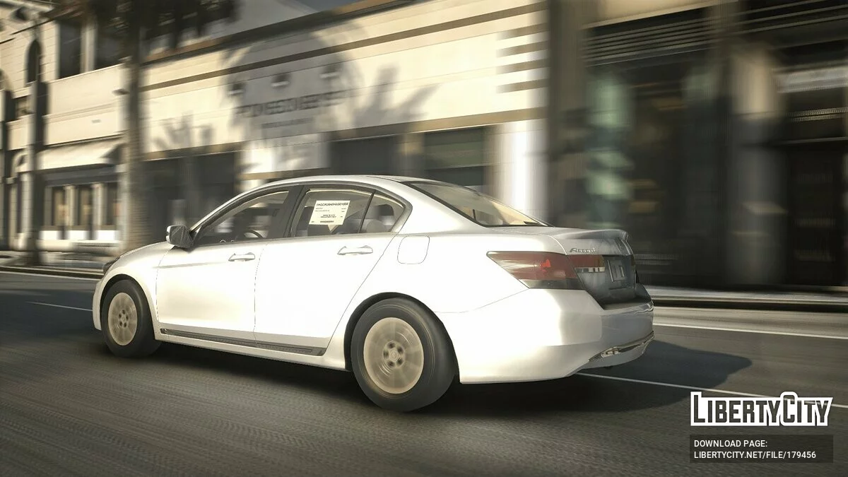 Honda Accord Standard 2008 / 2012 Limited / GTA 5