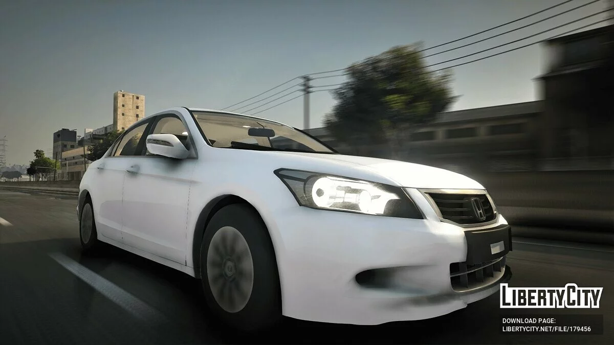Honda Accord Standard 2008 / 2012 Limited / GTA 5