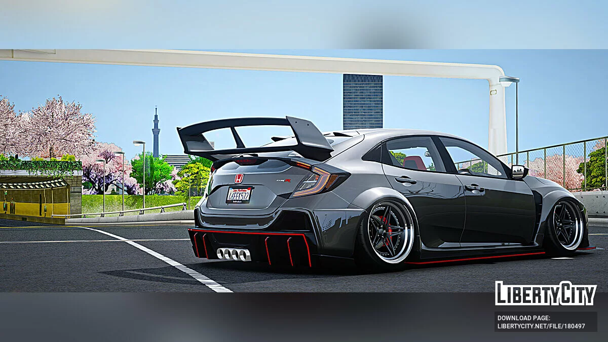 Honda Civic FK8 Type-R HR Bodykit / GTA 5