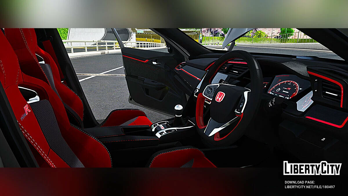Honda Civic FK8 Type-R HR Bodykit / GTA 5