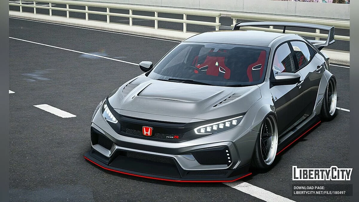 Honda Civic FK8 Type-R HR Bodykit / GTA 5