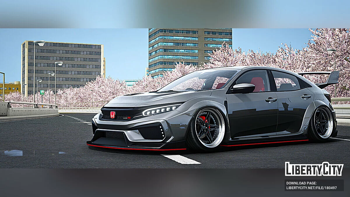 Honda Civic FK8 Type-R HR Bodykit / GTA 5