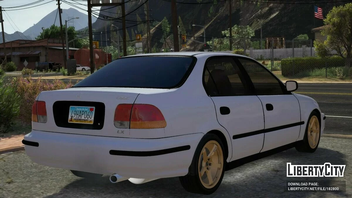 1996-2000 Honda Civic LX 4dr Us-spec v2.0 / GTA 5