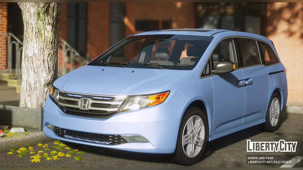 2012 Honda Odyssey Touring Elite v1.0 / GTA 5