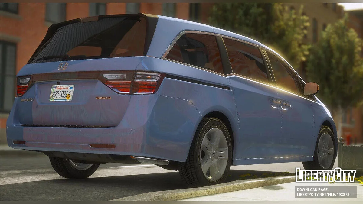 2012 Honda Odyssey Touring Elite v1.0 / GTA 5