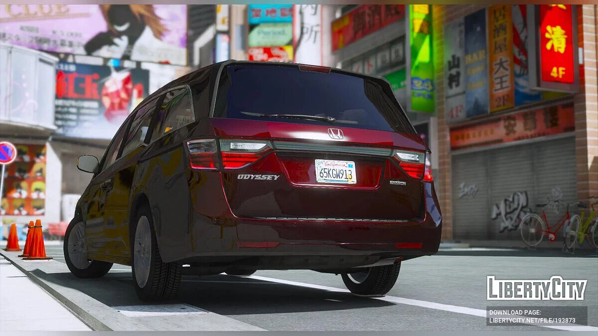 2012 Honda Odyssey Touring Elite v1.0 / GTA 5