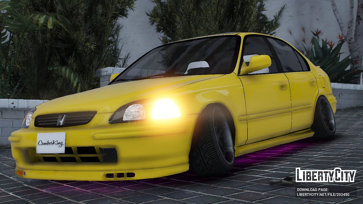 Honda Civic 1997 Модифицированный (EK7) / GTA 5
