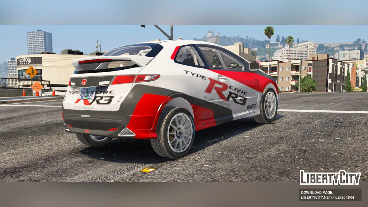 Honda Civic Type R R3 v1.0 / GTA 5