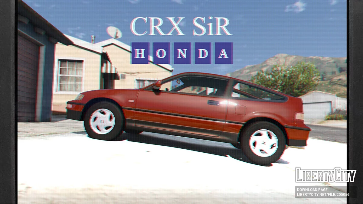 Honda CRX SiR 1991 / GTA 5