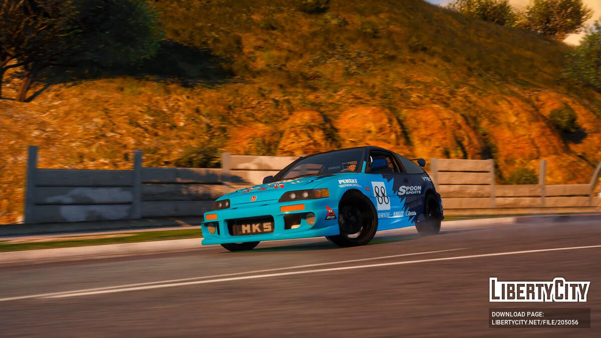Honda CRX SiR 1991 / GTA 5
