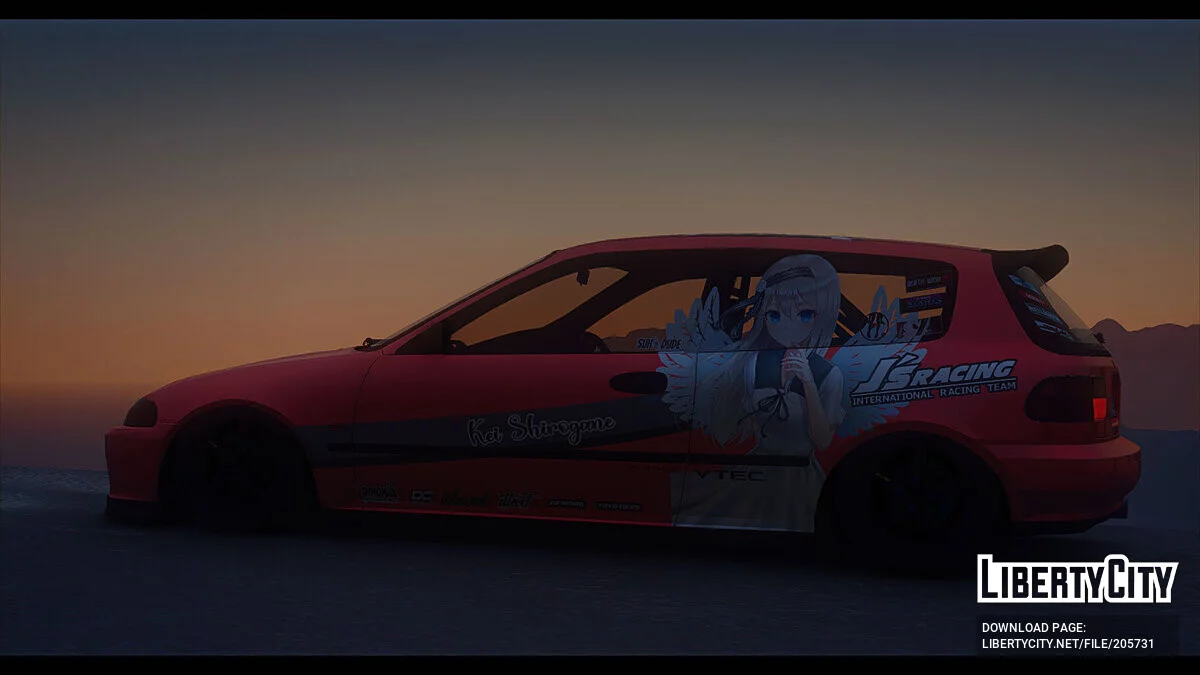 Honda Civic EG6 Kaguya-Sama / GTA 5