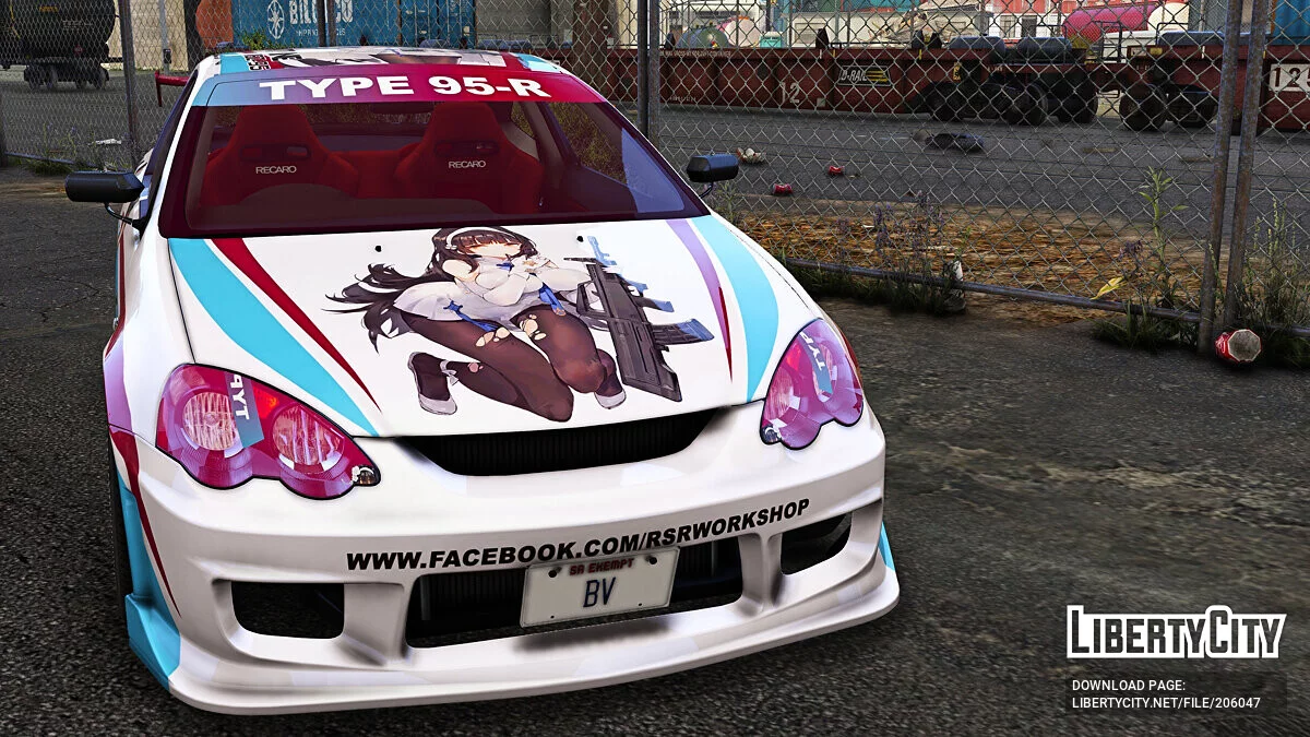 Honda Integra Type-R (DC5) Girls frontline Integra / GTA 5