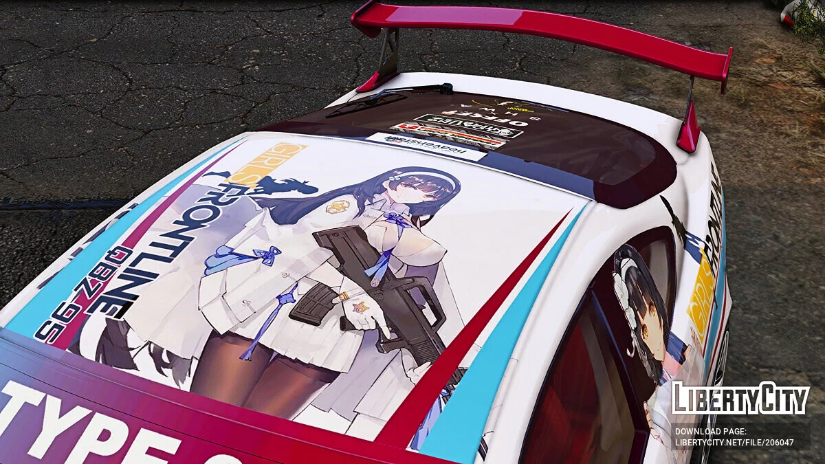 Honda Integra Type-R (DC5) Girls frontline Integra / GTA 5