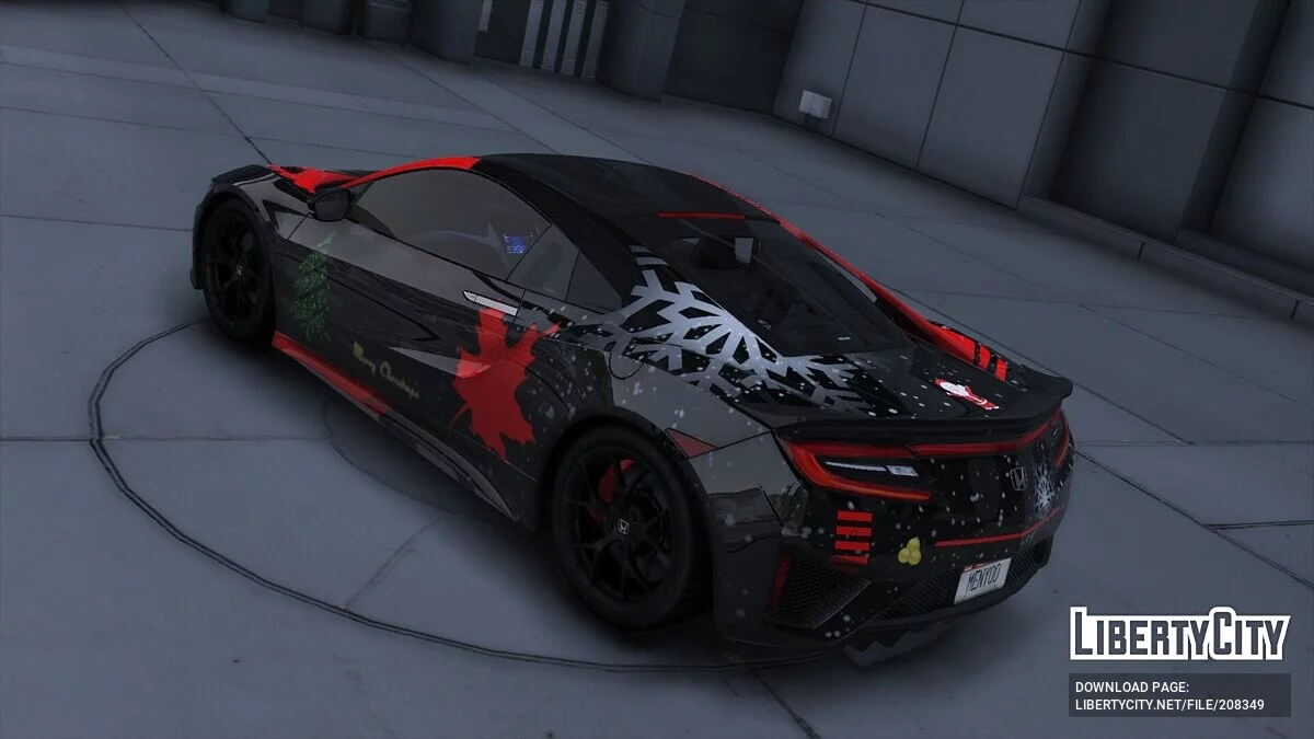 2016 Honda NSX North Star Christmas / GTA 5