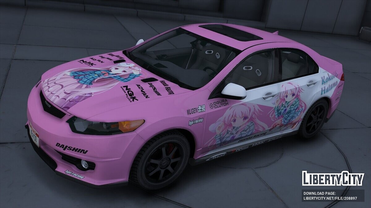 Скачать Honda Accord Mugen Itasha Kokoro Hatano для GTA 5