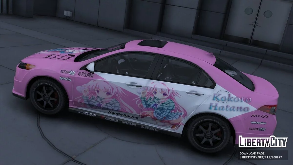 Honda Accord Mugen Itasha Kokoro Hatano / GTA 5