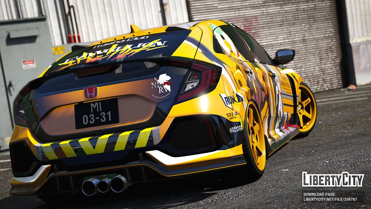 Honda Civic Type-R (FK8) EVA-00 PROPOTYPE / GTA 5