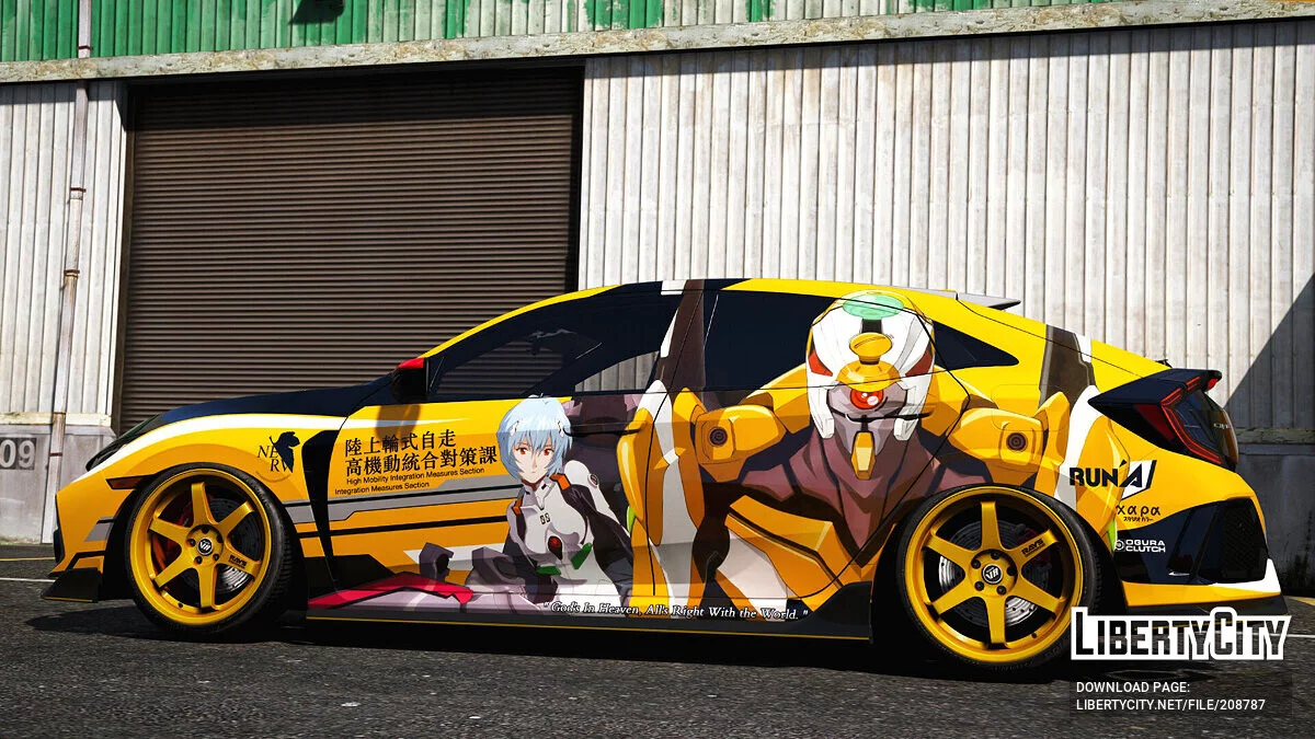 Honda Civic Type-R (FK8) EVA-00 PROPOTYPE / GTA 5