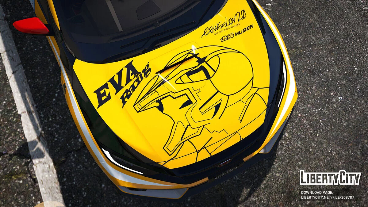 Honda Civic Type-R (FK8) EVA-00 PROPOTYPE / GTA 5