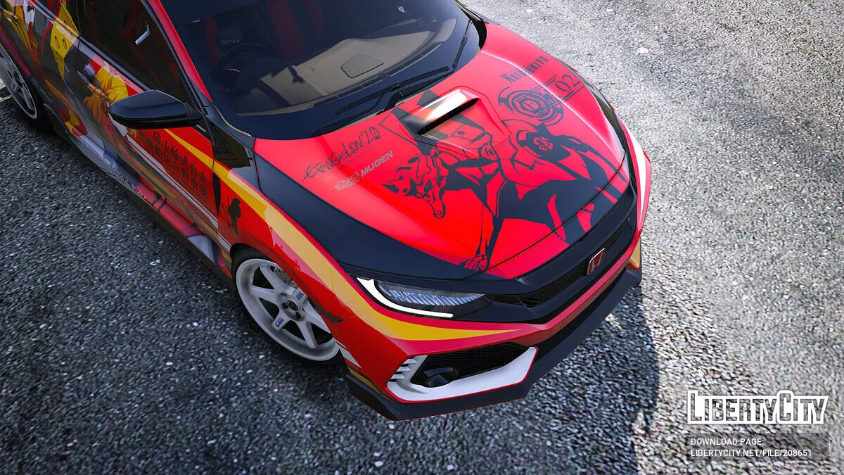 Honda Civic Type-R (FK8) EVA-02 PRODUCTION / GTA 5