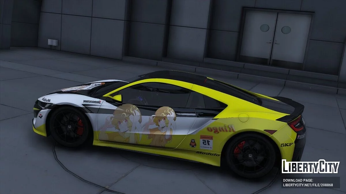 Honda NSX Itasha Ringo / GTA 5