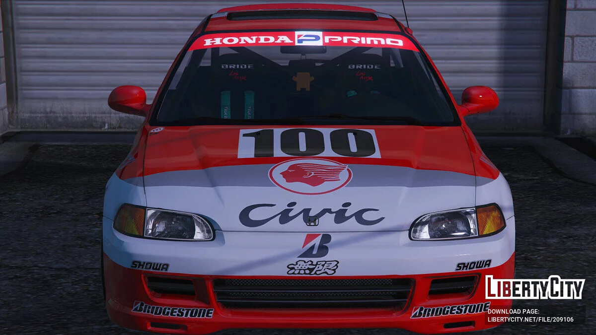 JTCC 1993 出光 Mugen Civic EG6 / GTA 5