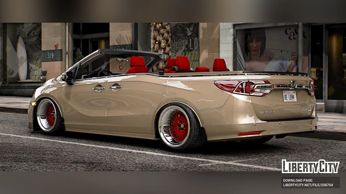 Topless Honda Odyssey / GTA 5