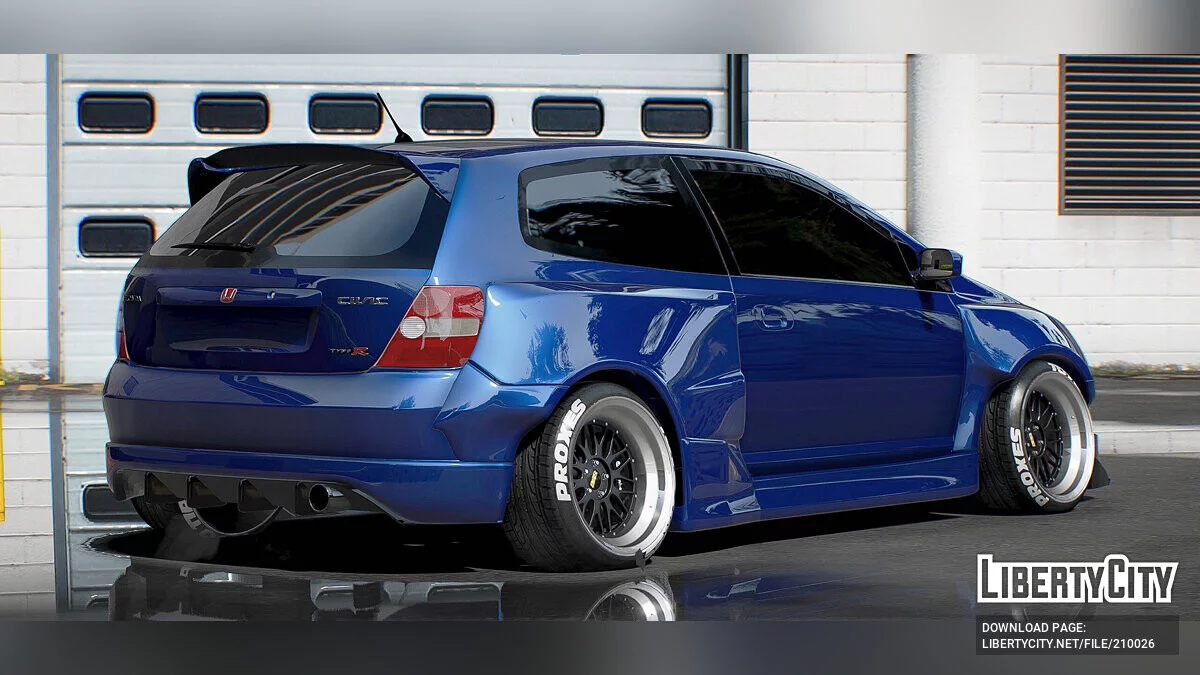 Honda Civic EP3 Widebody Kit / GTA 5