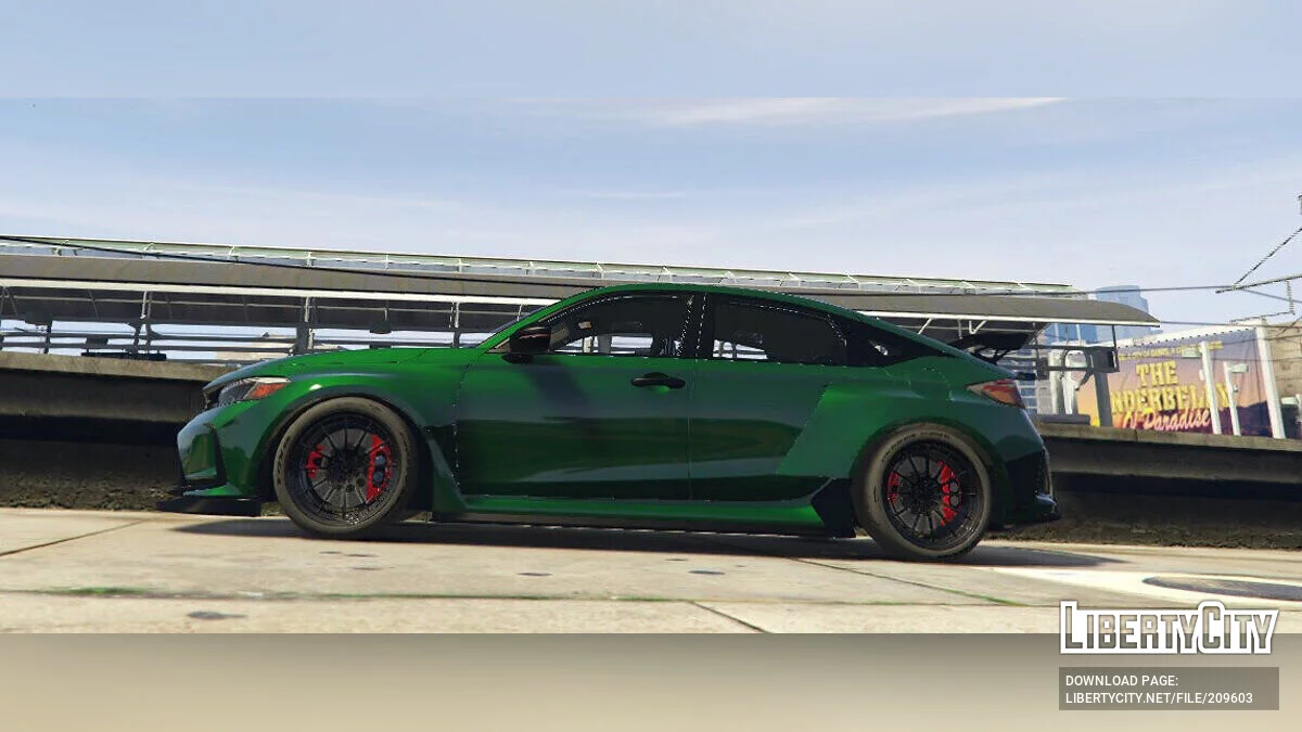 Honda Civic Type R FL5 Custom v1.0 / GTA 5