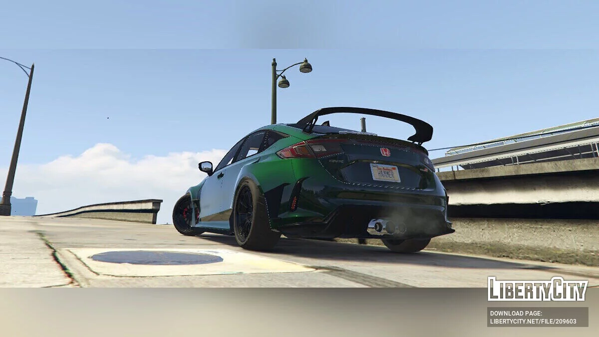 Honda Civic Type R FL5 Custom v1.0 / GTA 5