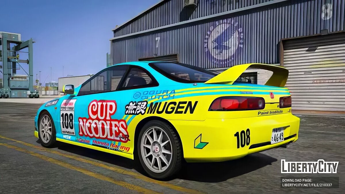 Honda Interga Type R (DC2) Cup Noodles / GTA 5