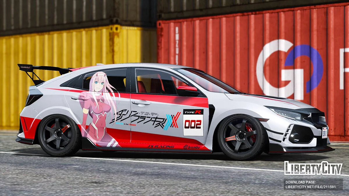 Honda Civic Type R FK8 Zero 2 (ゼロツー 痛車) / GTA 5