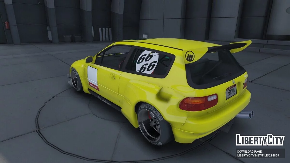 Honda Civic EG6 Pandem Kits v2 / GTA 5