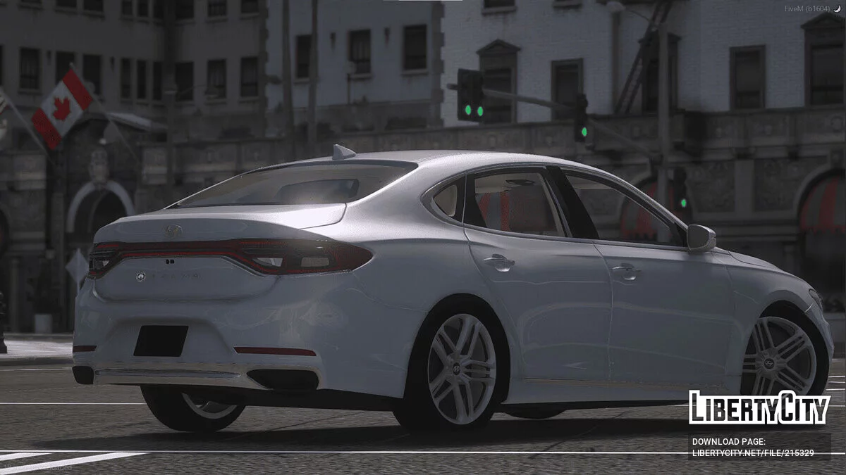 Hyundai Azera 2018 v1.0 / GTA 5