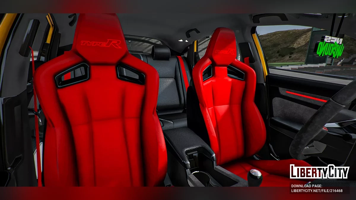 Custom Animated Honda Civic Type-R FL5 x NFS Unbound / GTA 5