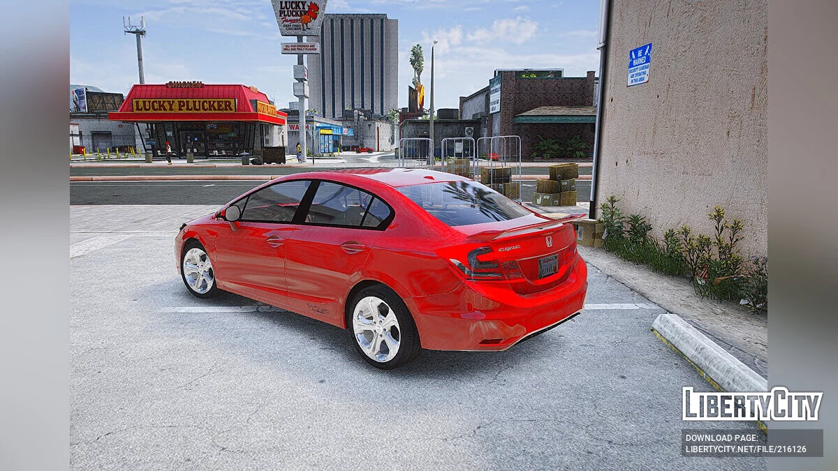 Honda Civic SI Sedan 2017 / GTA 5