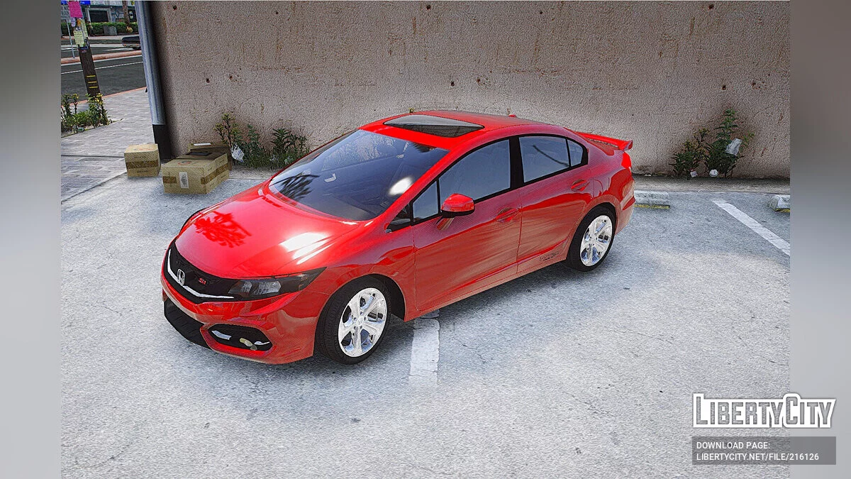 Honda Civic SI Sedan 2017 / GTA 5