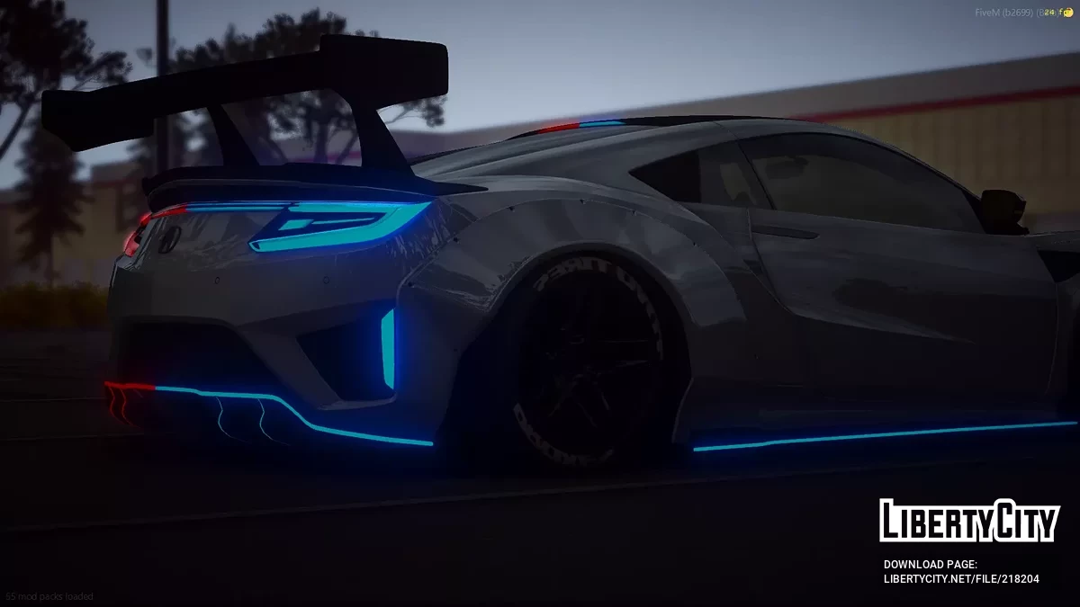 Honda NSX Libertywalk LEO / GTA 5