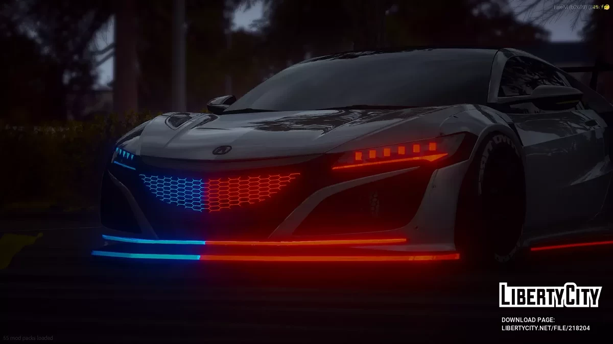 Honda NSX Libertywalk LEO / GTA 5