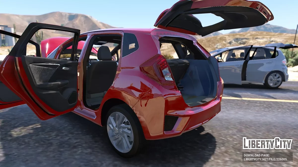 Пакет Honda Fit [Addon/OIV] / GTA 5