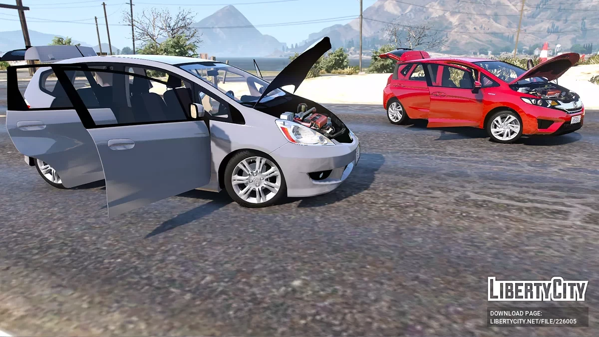 Пакет Honda Fit [Addon/OIV] / GTA 5