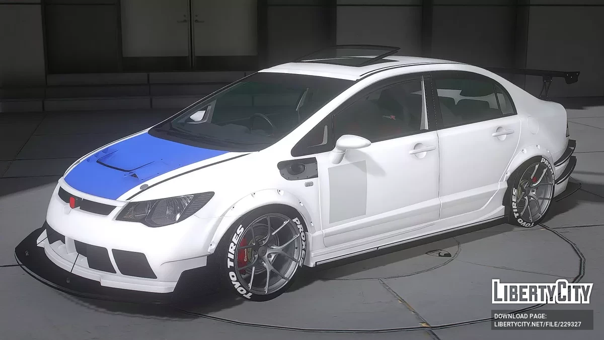 Honda Civic Type R FD2 Turbo / GTA 5