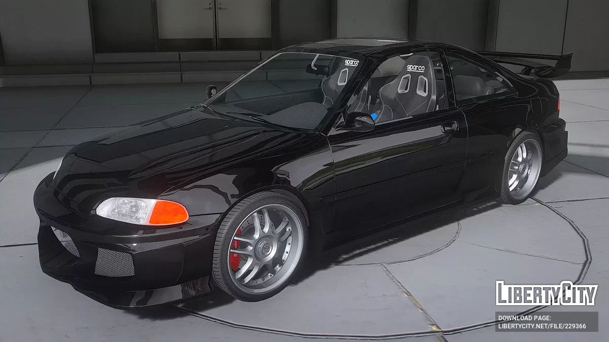 Honda Civic из фильма Форсаж / GTA 5