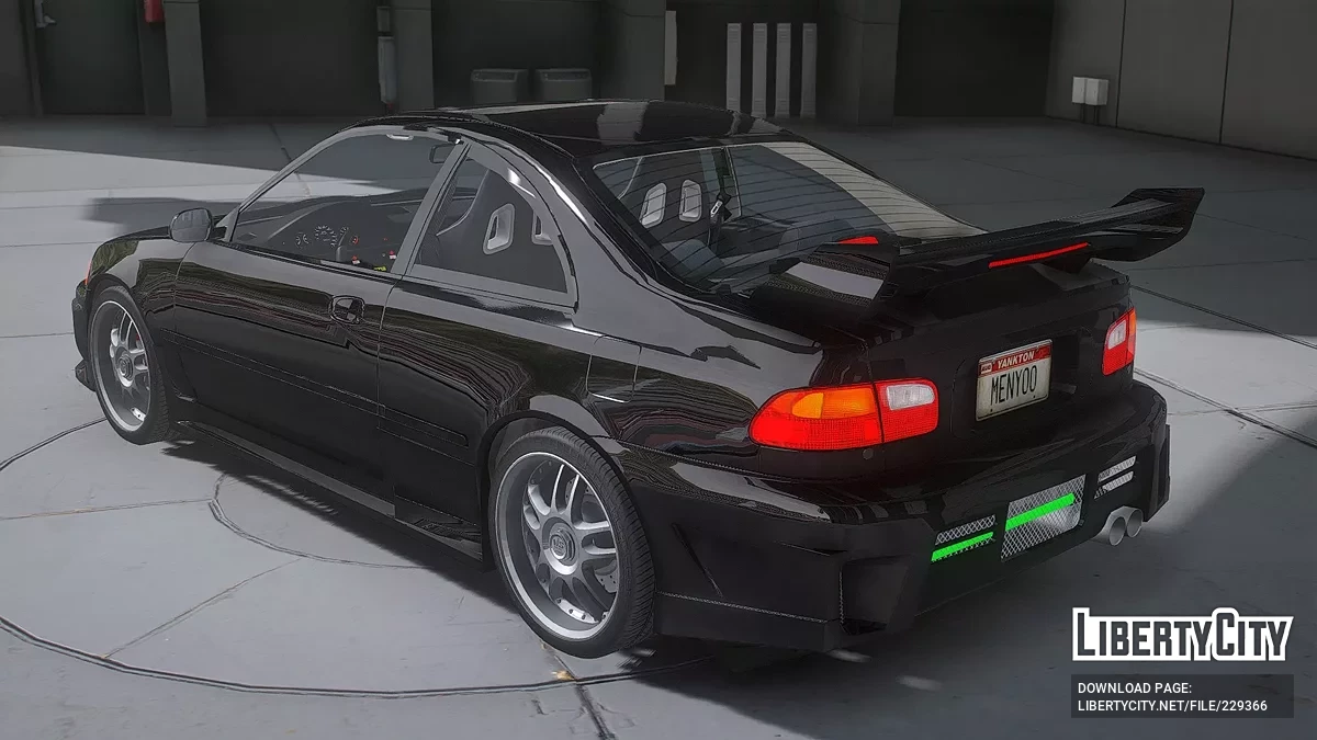 Honda Civic из фильма Форсаж / GTA 5