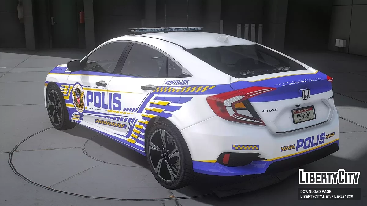 Honda Civic Police / GTA 5