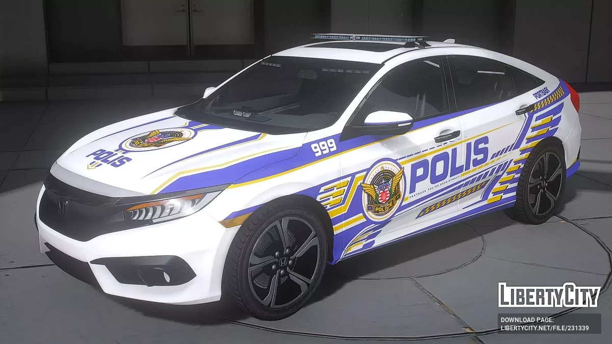 Honda Civic Police / GTA 5